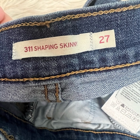 Levi’s 311 Shaping Skinny Jeans, Size 27 - Picture 5 of 8